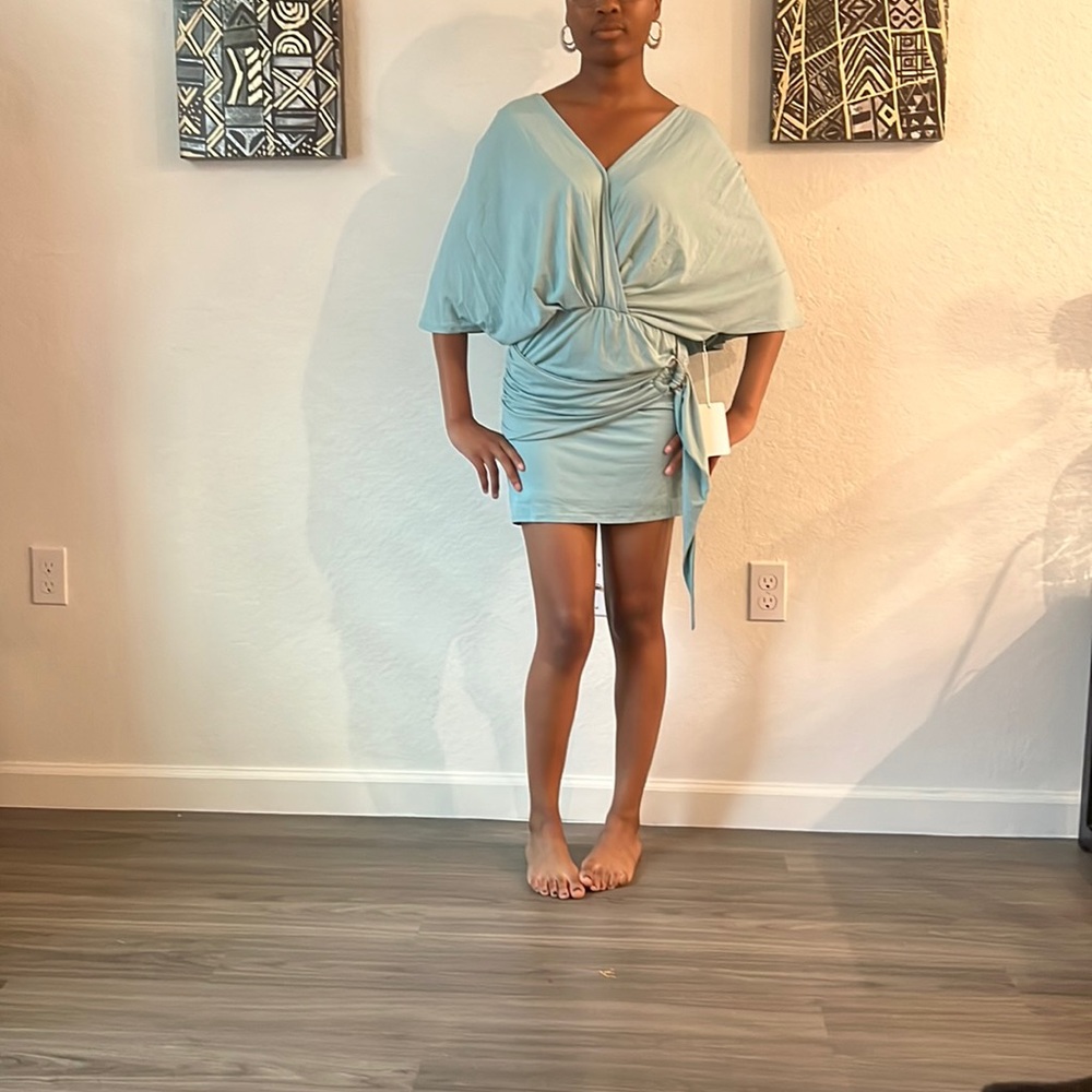 Mint Green Mini Dress Small New